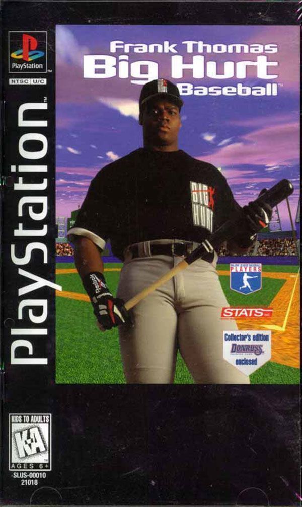 Frank Thomas Big Hurt Baseball [SLUS-00010] (USA) Game Cover